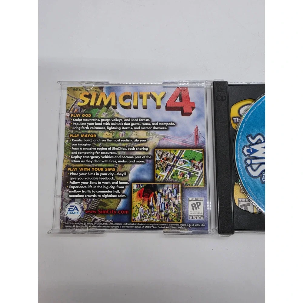 The Sims Unleashed Expansion Pack PC 2002 EA Games 2-Disc Set Maxis Teen